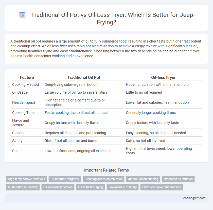 Traditional Oil Pot vs Oil-Less Fryer: Which Is Better for Deep-Frying?
