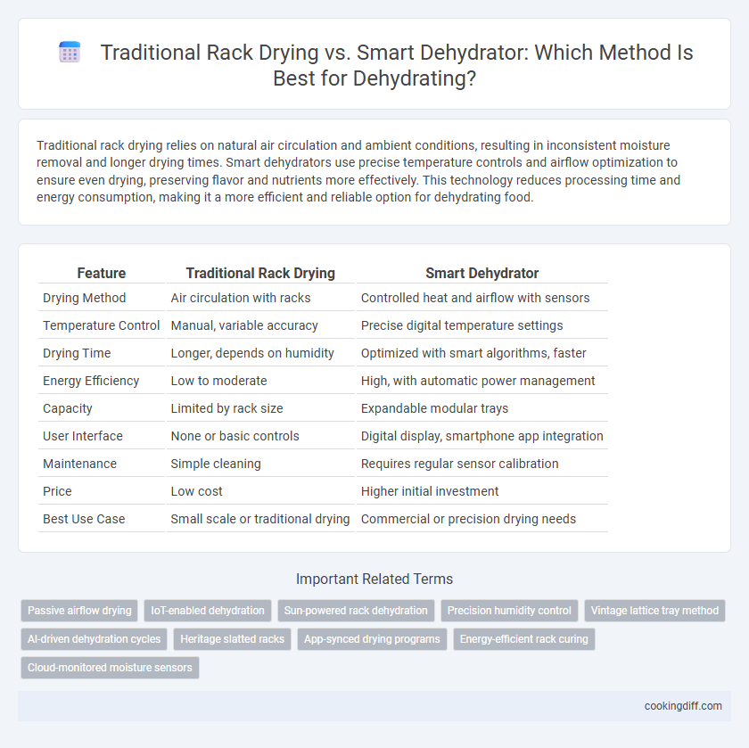 Traditional Rack Drying vs. Smart Dehydrator: Which Method Is Best for Dehydrating?