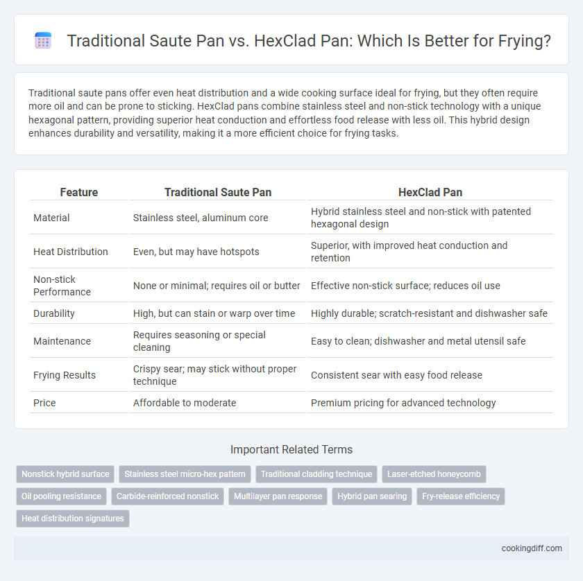 Traditional Saute Pan vs. HexClad Pan: Which Is Better for Frying?