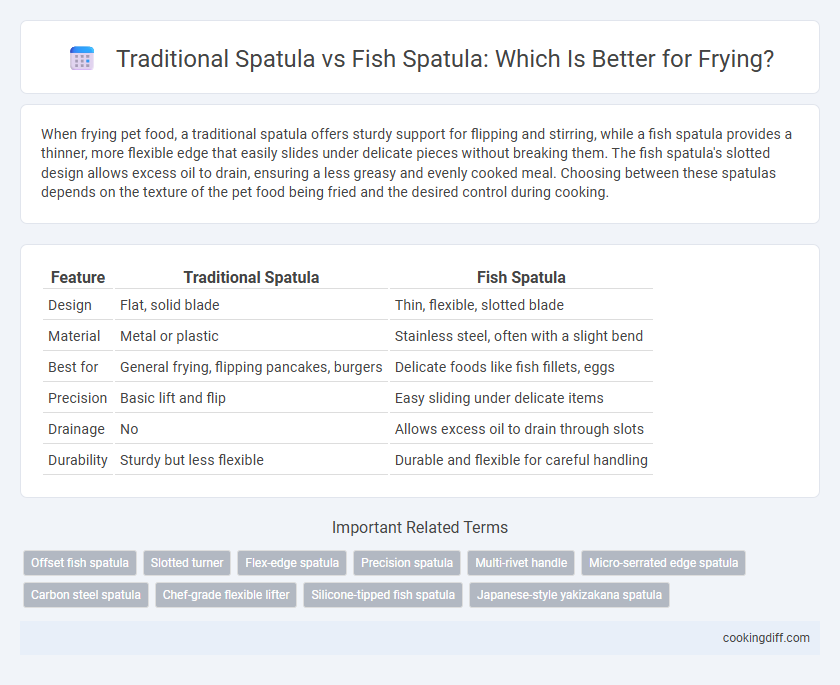 Traditional Spatula vs Fish Spatula: Which Is Better for Frying?