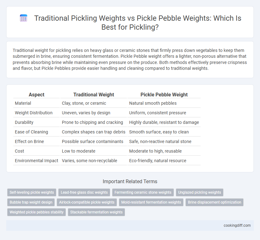 Traditional Pickling Weights vs Pickle Pebble Weights: Which Is Best for Pickling?