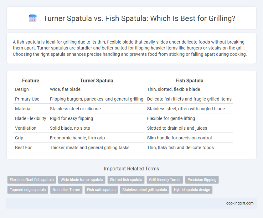 Turner Spatula vs. Fish Spatula: Which Is Best for Grilling?