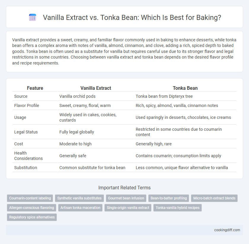 Vanilla Extract vs. Tonka Bean: Which Is Best for Baking?