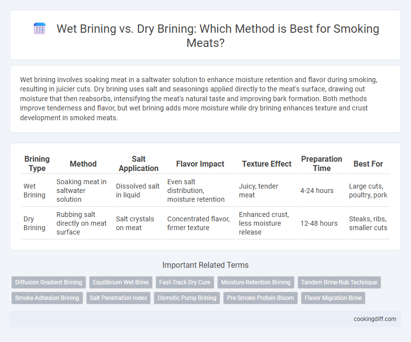 Wet Brining vs. Dry Brining: Which Method is Best for Smoking Meats?