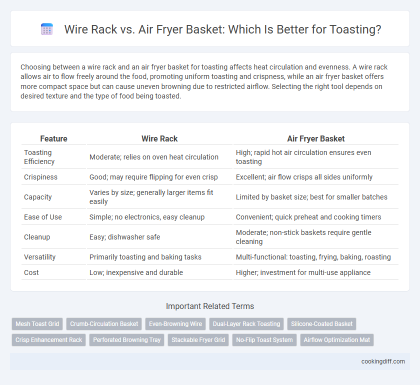 Wire Rack vs. Air Fryer Basket: Which Is Better for Toasting?