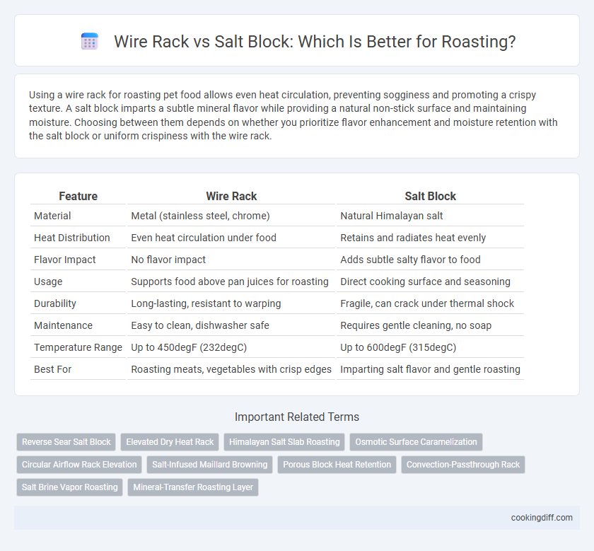 Wire Rack vs Salt Block: Which Is Better for Roasting?
