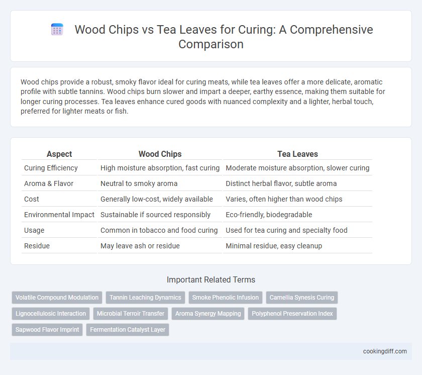 Wood Chips vs Tea Leaves for Curing: A Comprehensive Comparison