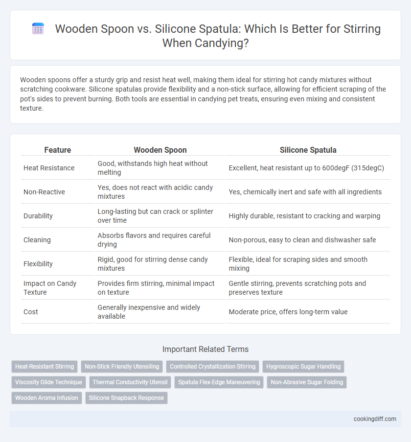 Wooden Spoon vs. Silicone Spatula: Which Is Better for Stirring When Candying?