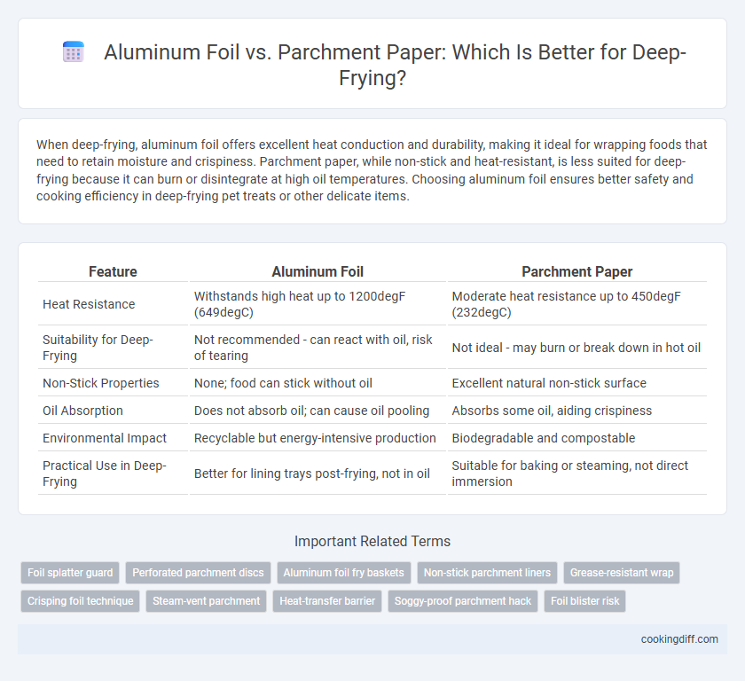 Aluminum Foil vs. Parchment Paper: Which Is Better for Deep-Frying?