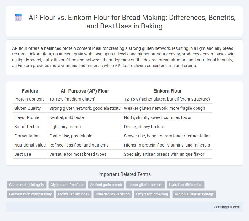 AP Flour vs. Einkorn Flour for Bread Making: Differences, Benefits, and Best Uses in Baking