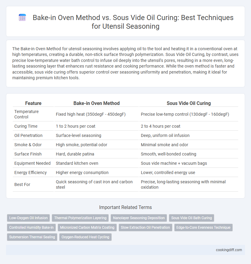 Bake-in Oven Method vs. Sous Vide Oil Curing: Best Techniques for Utensil Seasoning