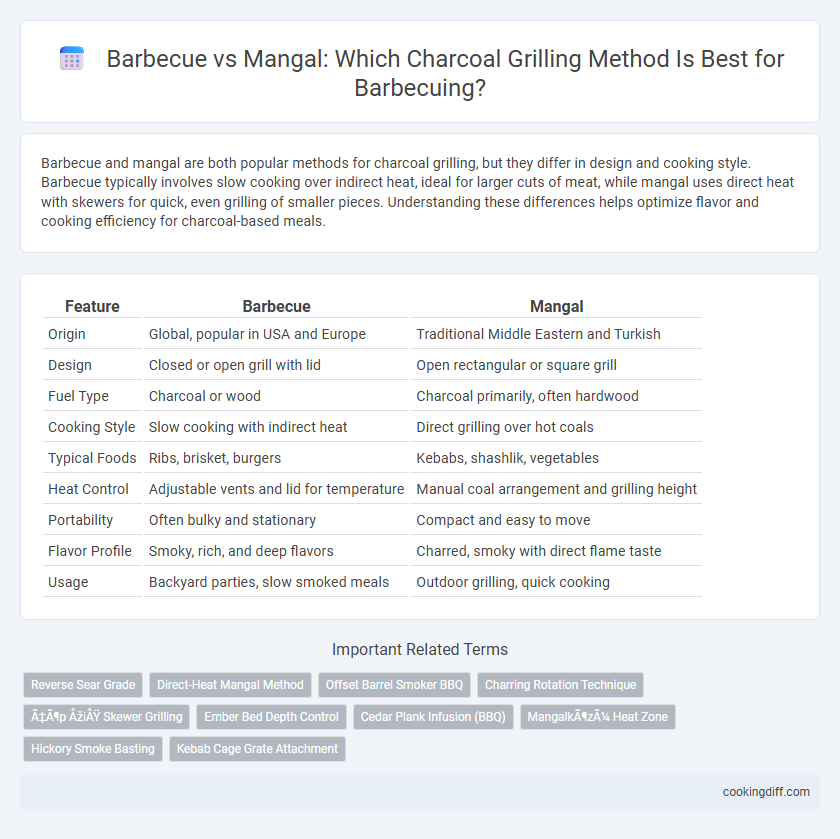 Barbecue vs Mangal: Which Charcoal Grilling Method Is Best for Barbecuing?