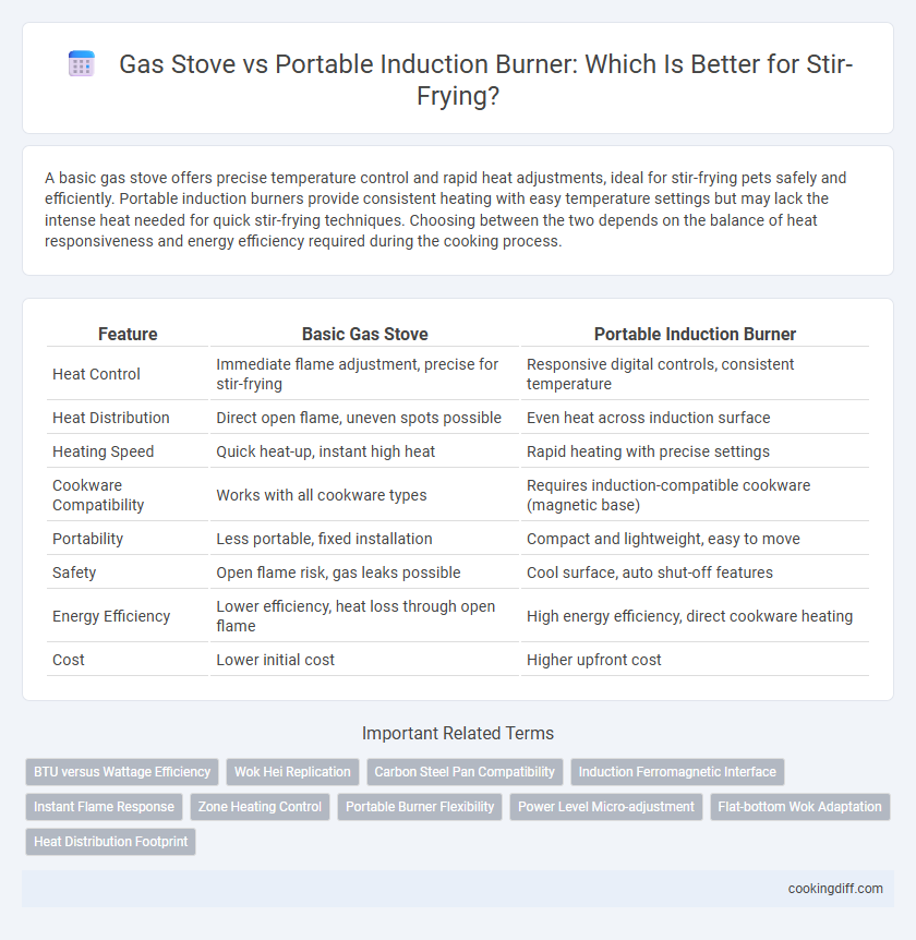 Gas Stove vs Portable Induction Burner: Which Is Better for Stir-Frying?