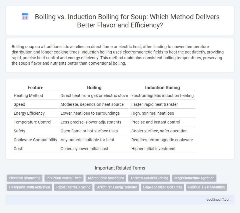 Boiling vs. Induction Boiling for Soup: Which Method Delivers Better Flavor and Efficiency?
