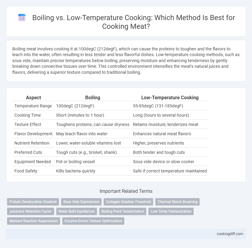 Boiling vs. Low-Temperature Cooking: Which Method Is Best for Cooking Meat?