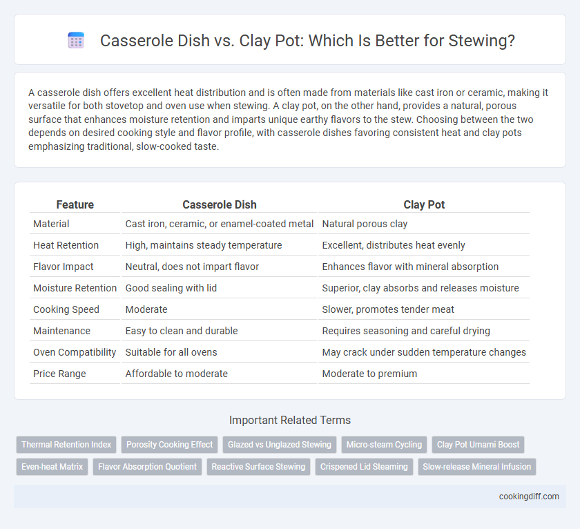 Casserole Dish vs. Clay Pot: Which Is Better for Stewing?