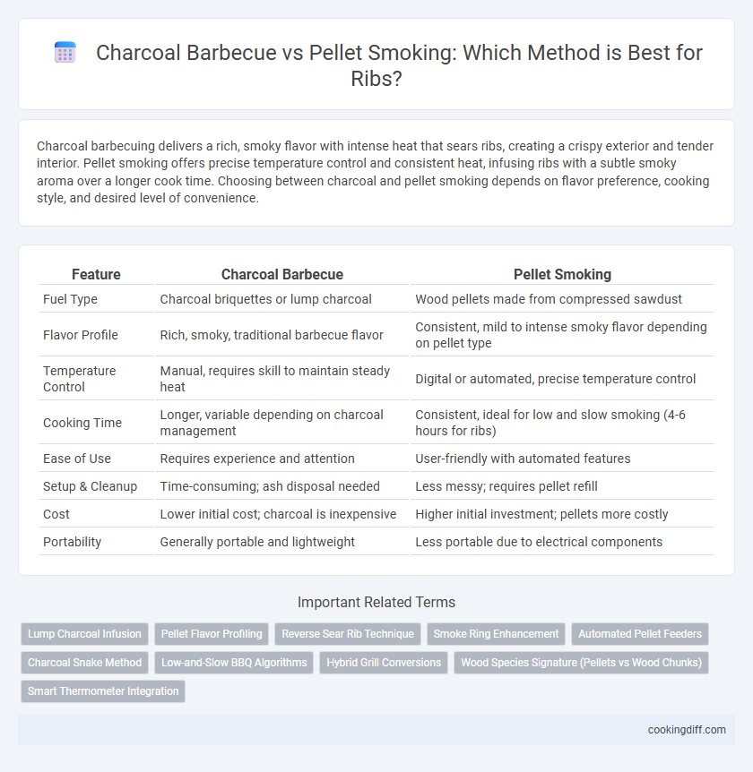 Charcoal Barbecue vs Pellet Smoking: Which Method is Best for Ribs?