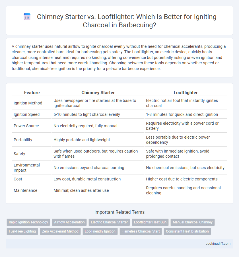 Chimney Starter vs. Looftlighter: Which Is Better for Igniting Charcoal in Barbecuing?
