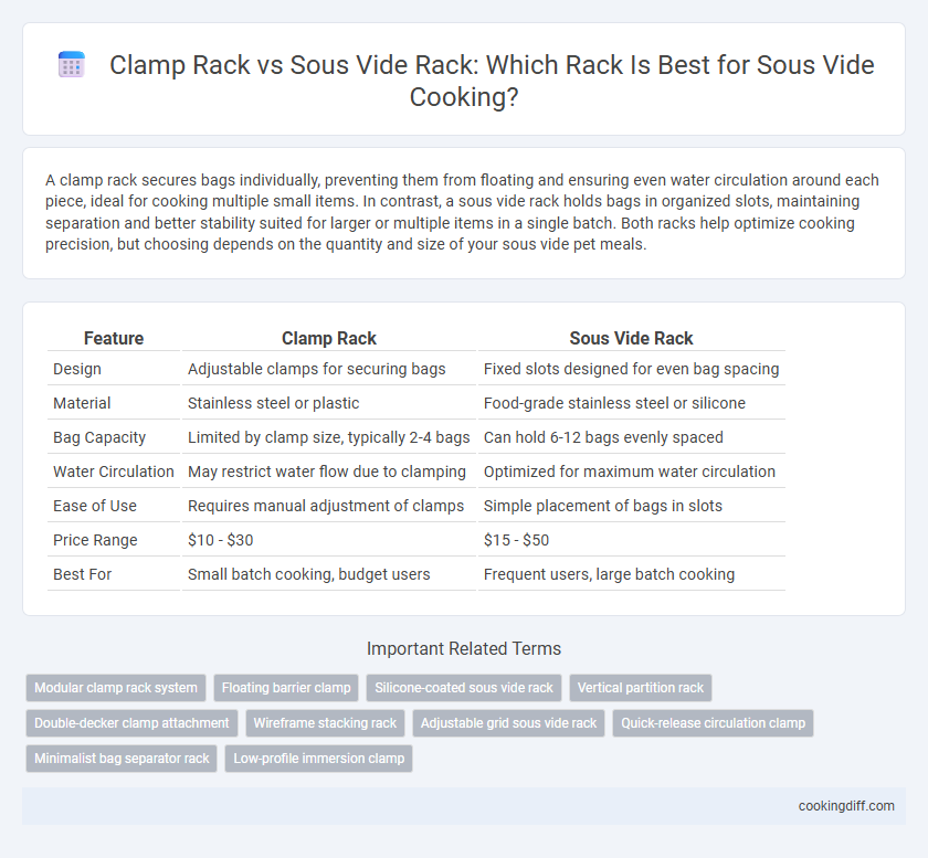Clamp Rack vs Sous Vide Rack: Which Rack Is Best for Sous Vide Cooking?