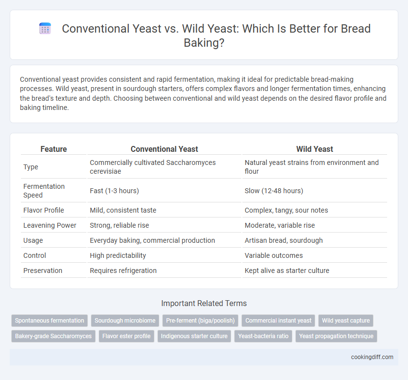 Conventional Yeast vs. Wild Yeast: Which Is Better for Bread Baking?