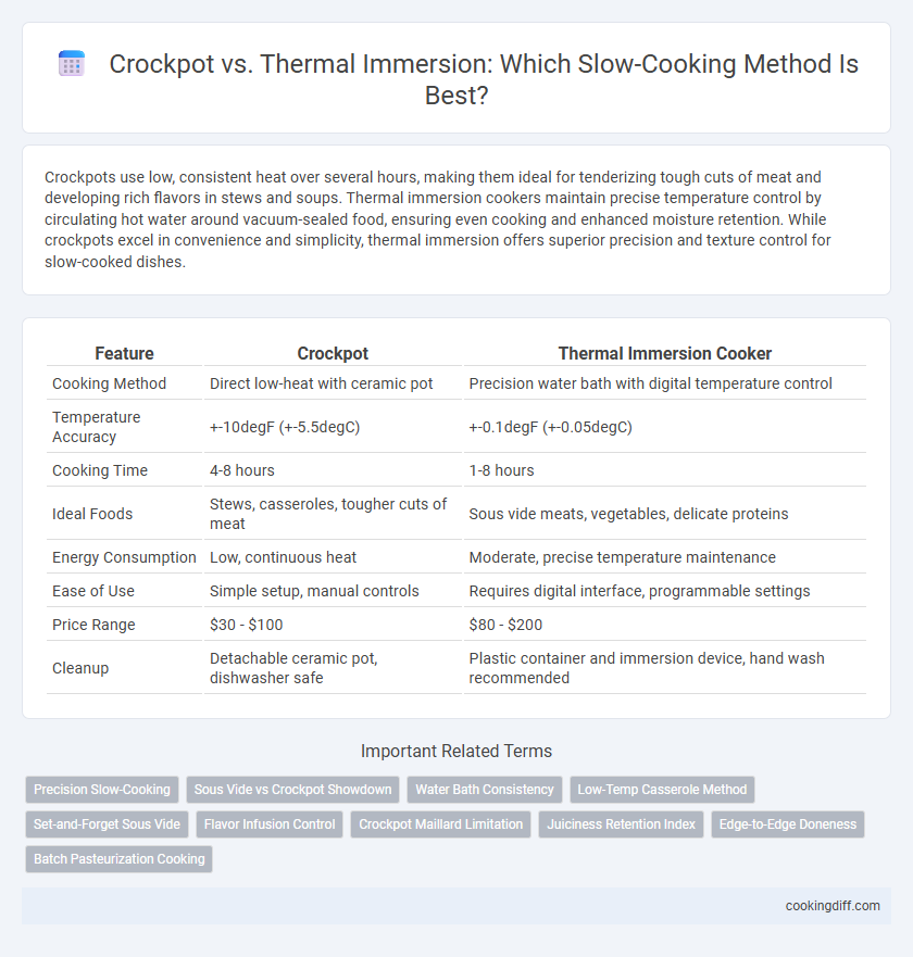 Crockpot vs. Thermal Immersion: Which Slow-Cooking Method Is Best?
