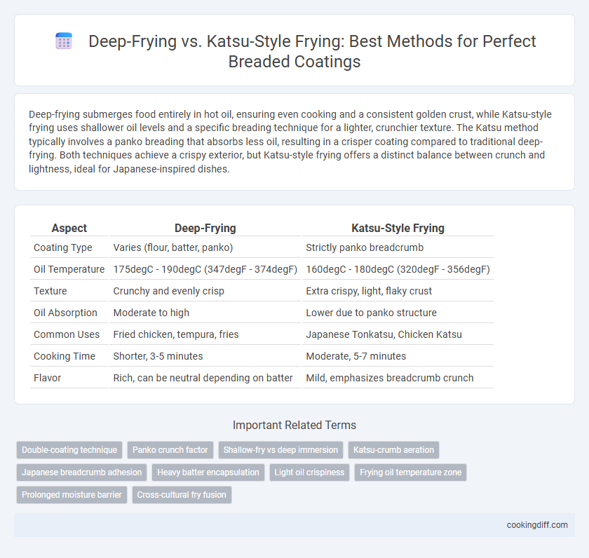 Deep-Frying vs. Katsu-Style Frying: Best Methods for Perfect Breaded Coatings