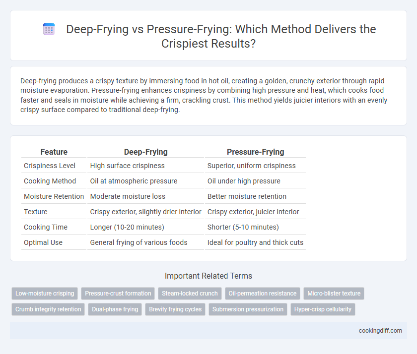 Deep-Frying vs Pressure-Frying: Which Method Delivers the Crispiest Results?