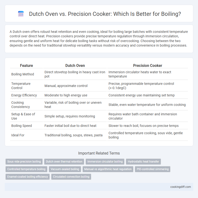 Dutch Oven vs. Precision Cooker: Which Is Better for Boiling?