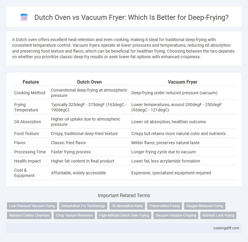 Dutch Oven vs Vacuum Fryer: Which Is Better for Deep-Frying?