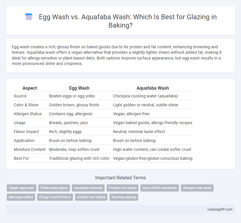 Egg Wash vs. Aquafaba Wash: Which Is Best for Glazing in Baking?