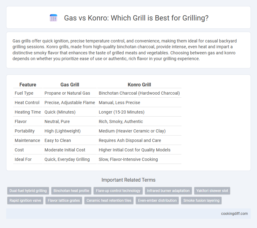Gas vs Konro: Which Grill is Best for Grilling?