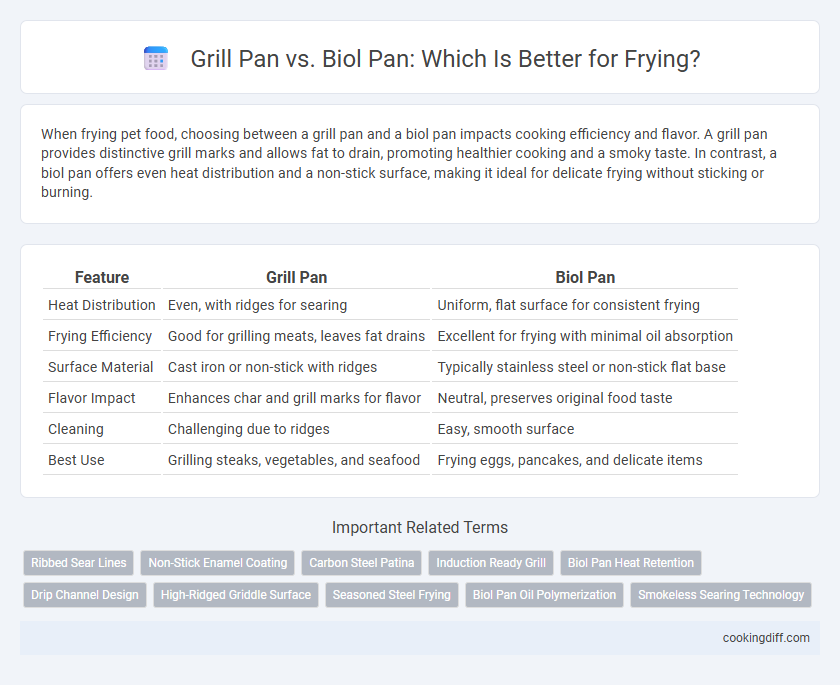 Grill Pan vs. Biol Pan: Which Is Better for Frying?