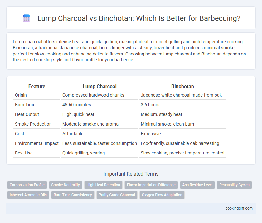 Lump Charcoal vs Binchotan: Which Is Better for Barbecuing?