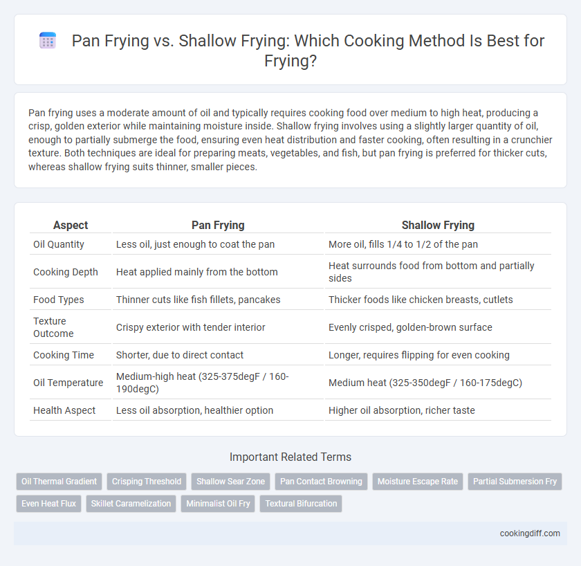 Pan Frying vs. Shallow Frying: Which Cooking Method Is Best for Frying?