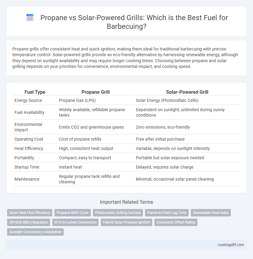 Propane vs Solar-Powered Grills: Which is the Best Fuel for Barbecuing?