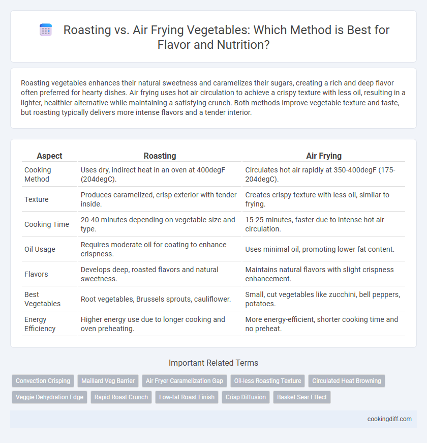 Roasting vs. Air Frying Vegetables: Which Method is Best for Flavor and Nutrition?
