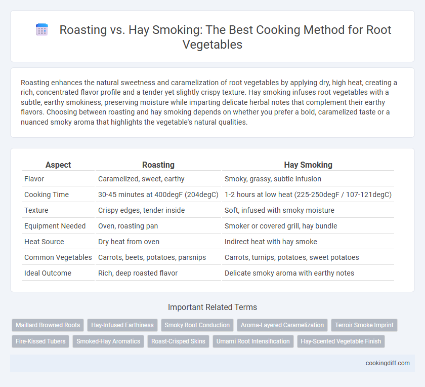 Roasting vs. Hay Smoking: The Best Cooking Method for Root Vegetables