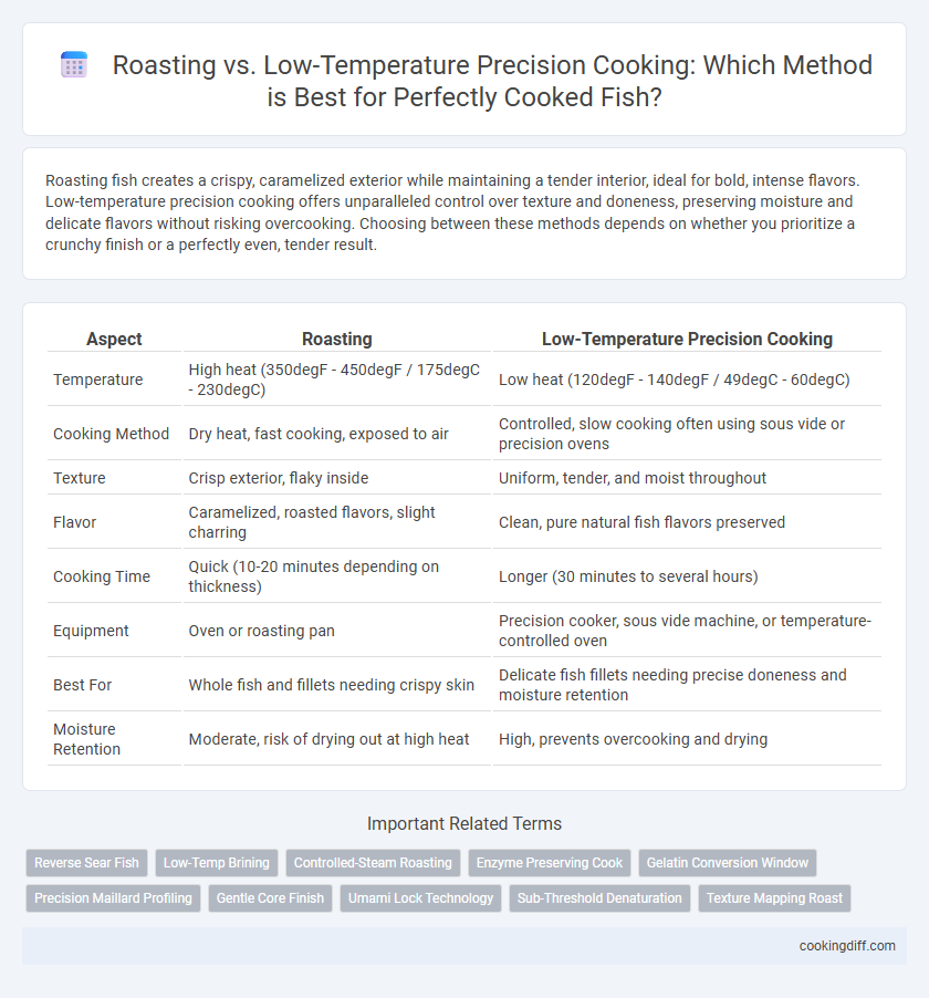Roasting vs. Low-Temperature Precision Cooking: Which Method is Best for Perfectly Cooked Fish?