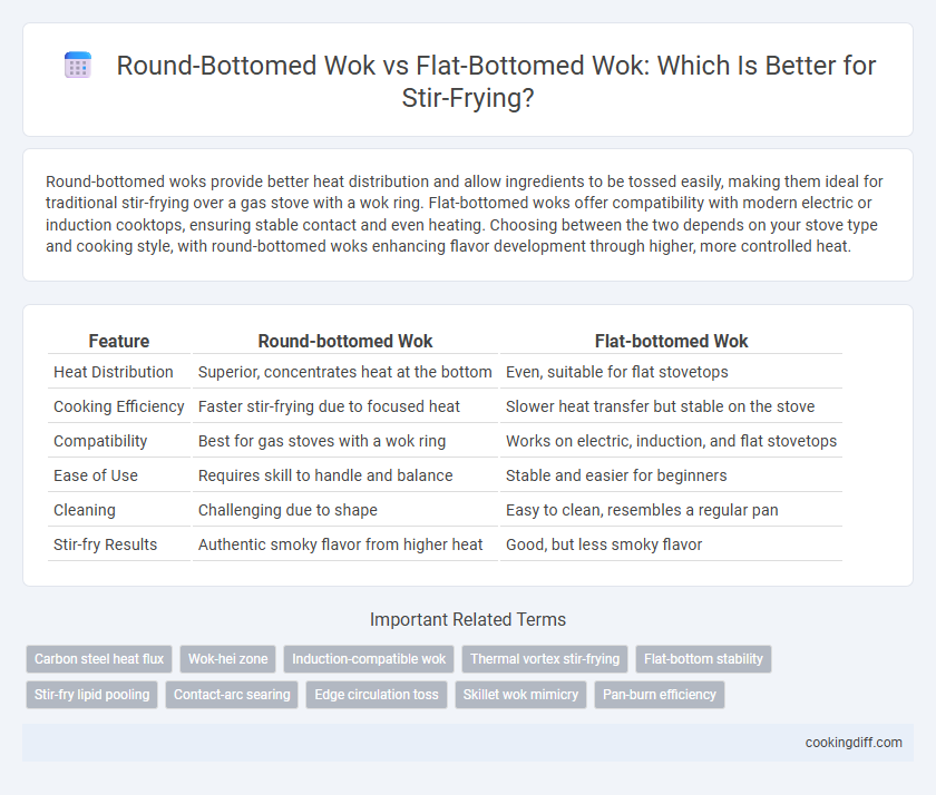 Round-Bottomed Wok vs Flat-Bottomed Wok: Which Is Better for Stir-Frying?