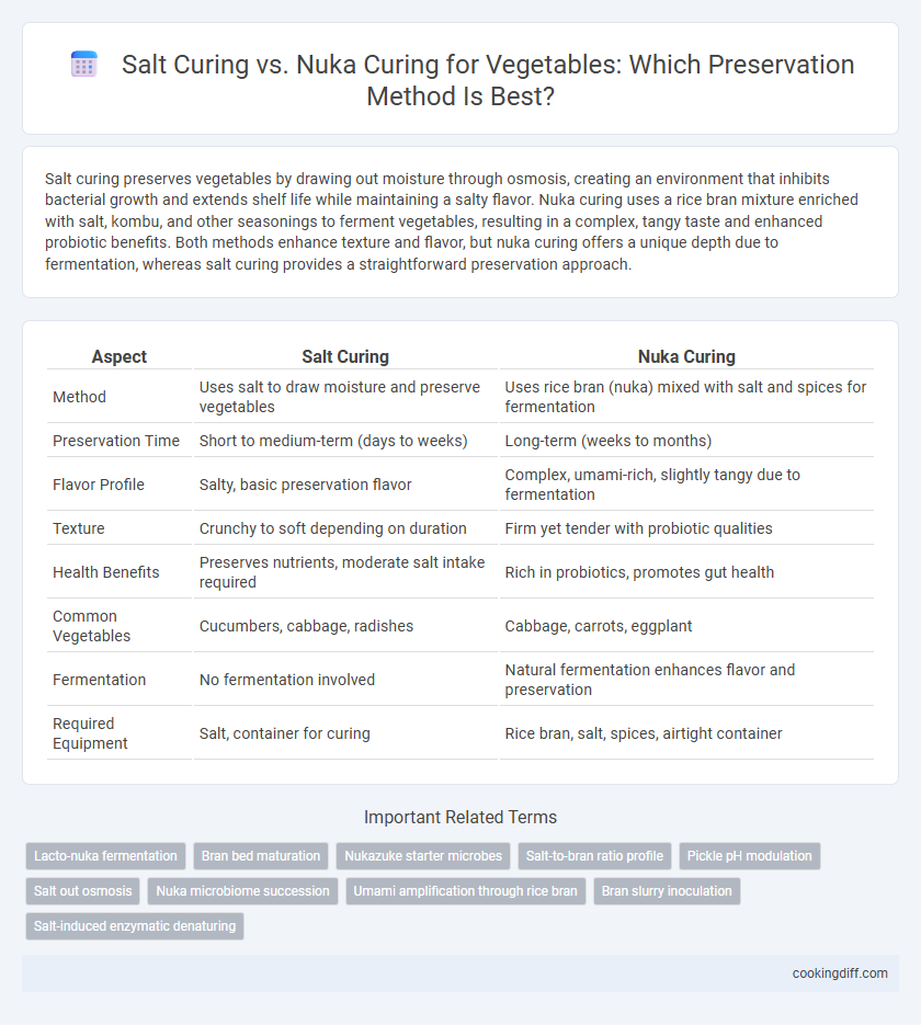 Salt Curing vs. Nuka Curing for Vegetables: Which Preservation Method Is Best?