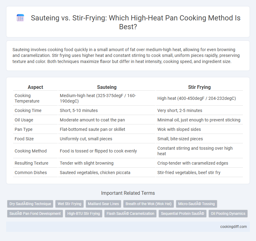 Sauteing vs. Stir-Frying: Which High-Heat Pan Cooking Method Is Best?
