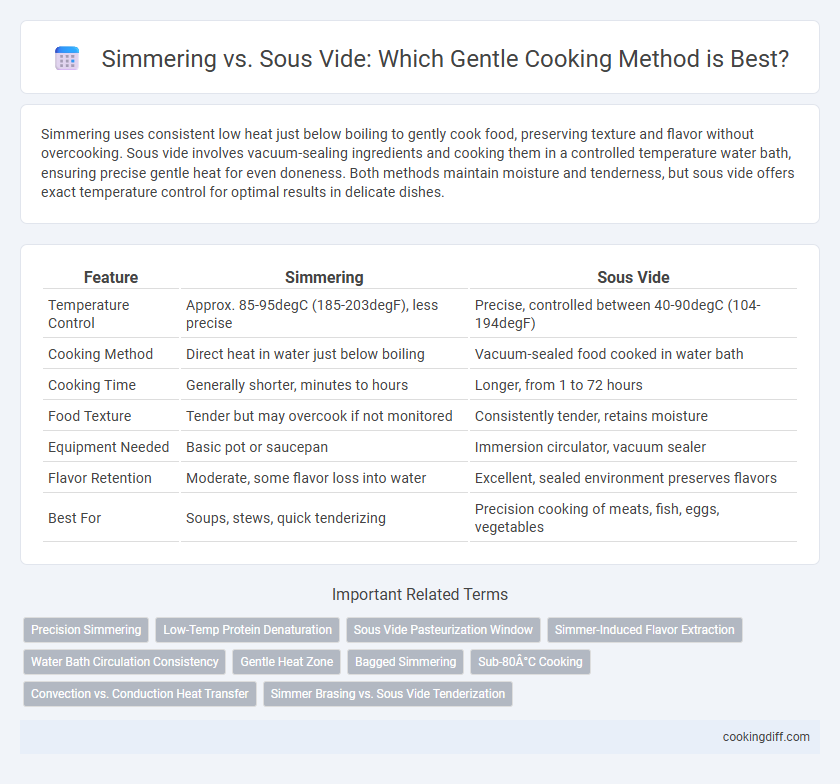 Simmering vs. Sous Vide: Which Gentle Cooking Method is Best?