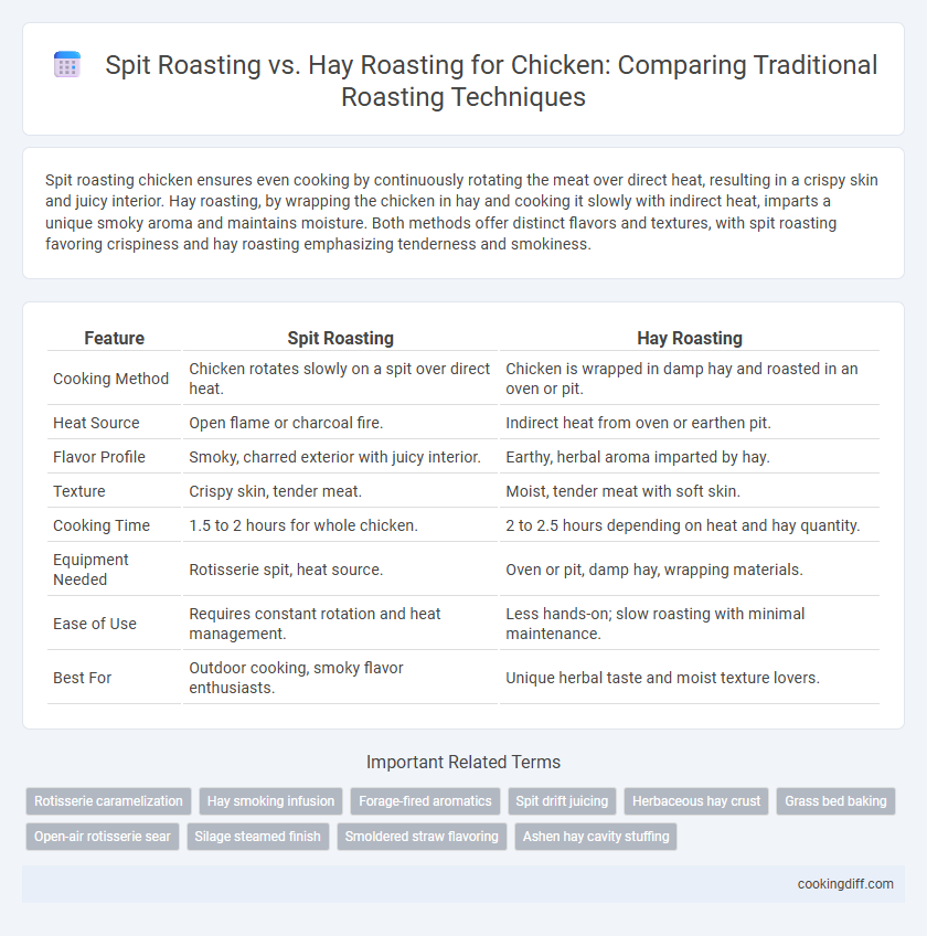 Spit Roasting vs. Hay Roasting for Chicken: Comparing Traditional Roasting Techniques