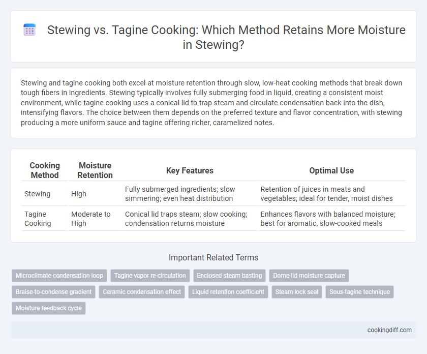 Stewing vs. Tagine Cooking: Which Method Retains More Moisture in Stewing?