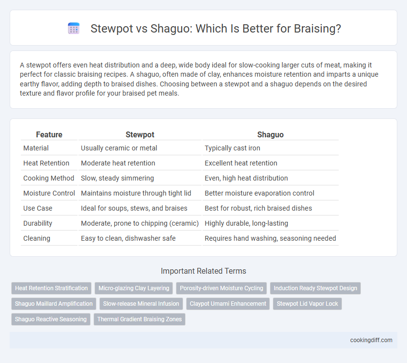 Stewpot vs Shaguo: Which Is Better for Braising?