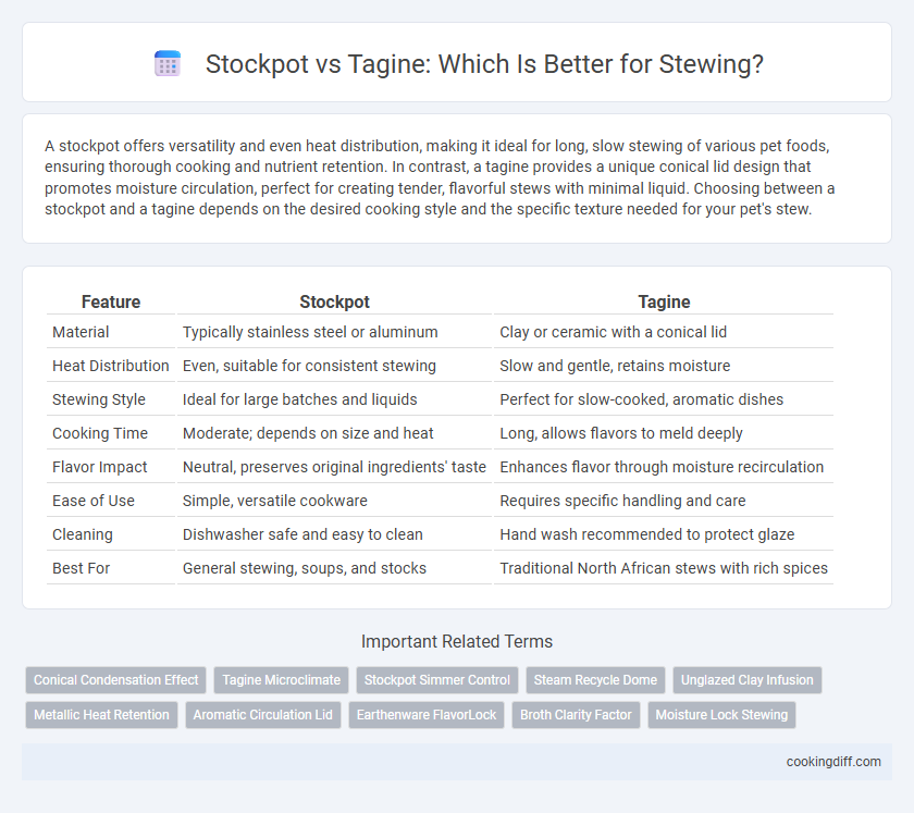 Stockpot vs Tagine: Which Is Better for Stewing?