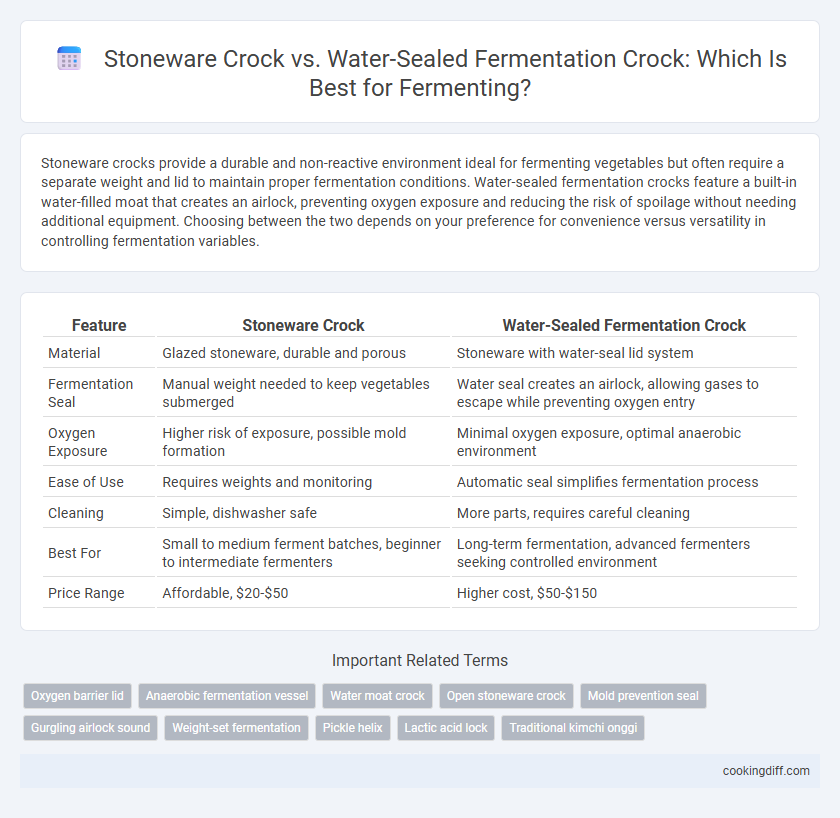 Stoneware Crock vs. Water-Sealed Fermentation Crock: Which Is Best for Fermenting?