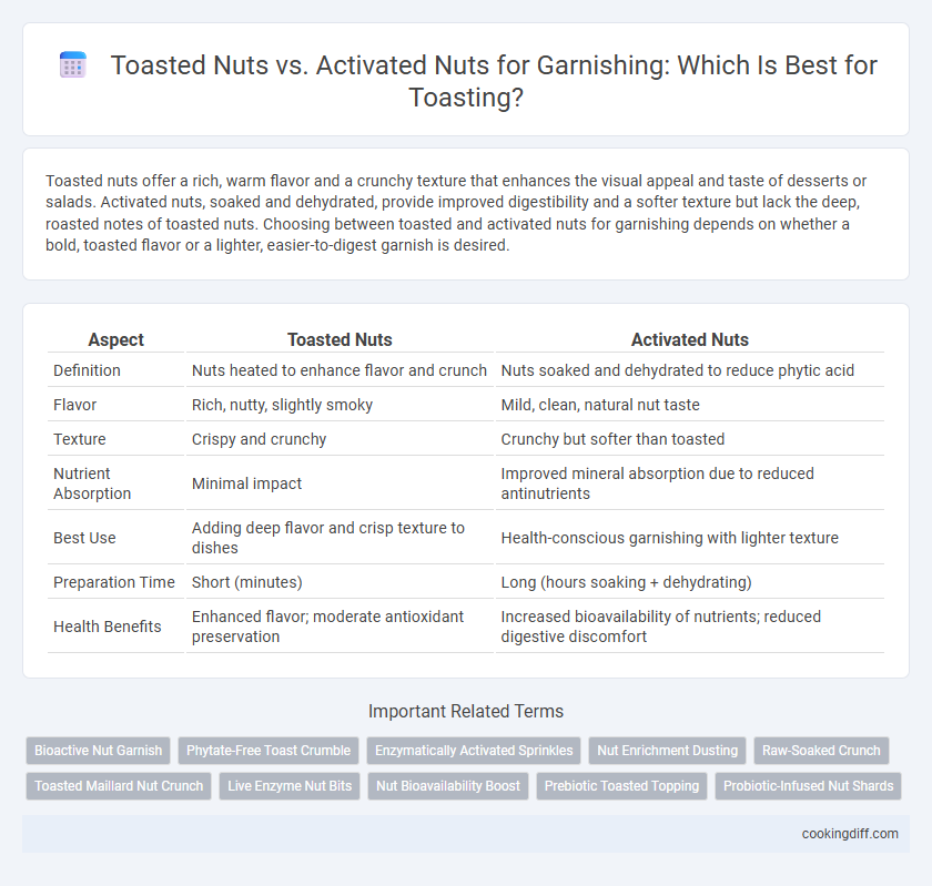 Toasted Nuts vs. Activated Nuts for Garnishing: Which Is Best for Toasting?