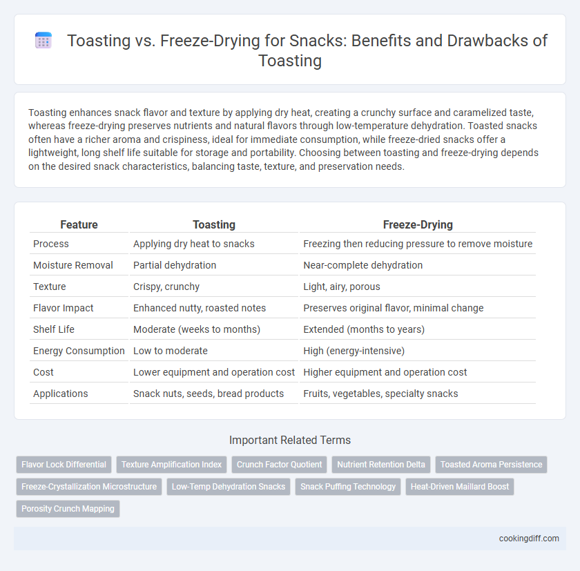 Toasting vs. Freeze-Drying for Snacks: Benefits and Drawbacks of Toasting