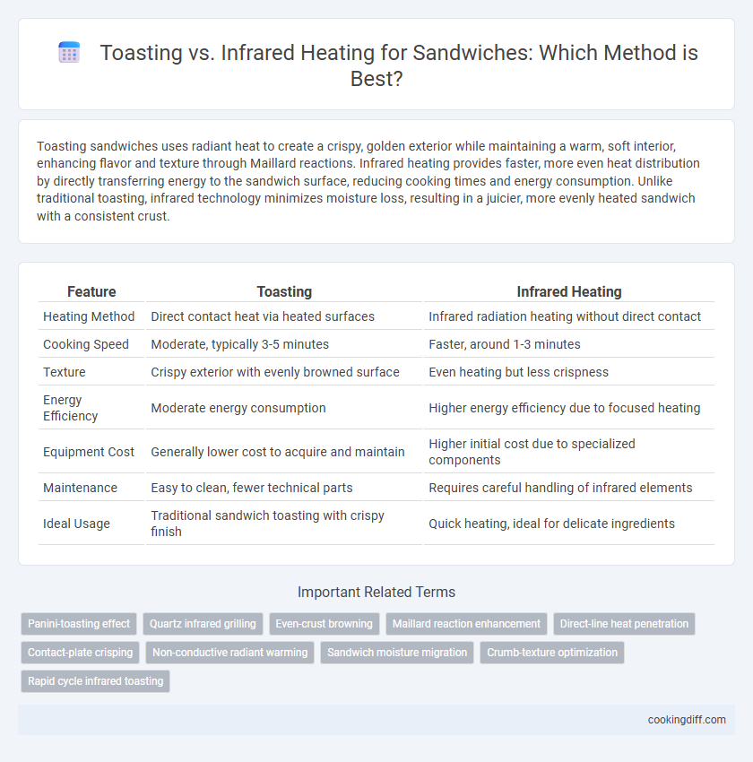 Toasting vs. Infrared Heating for Sandwiches: Which Method is Best?